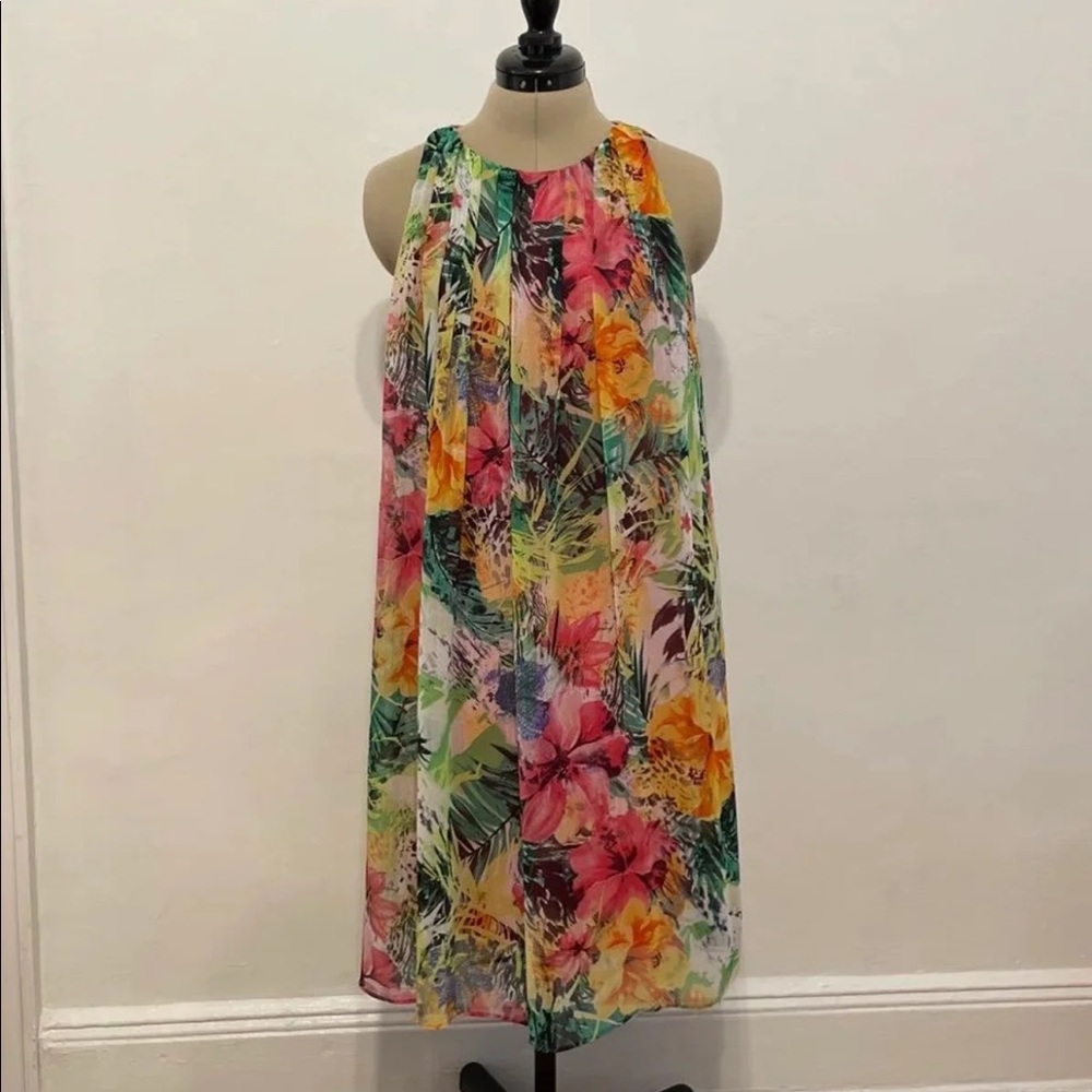 Colorful summer dress issac mizrahi